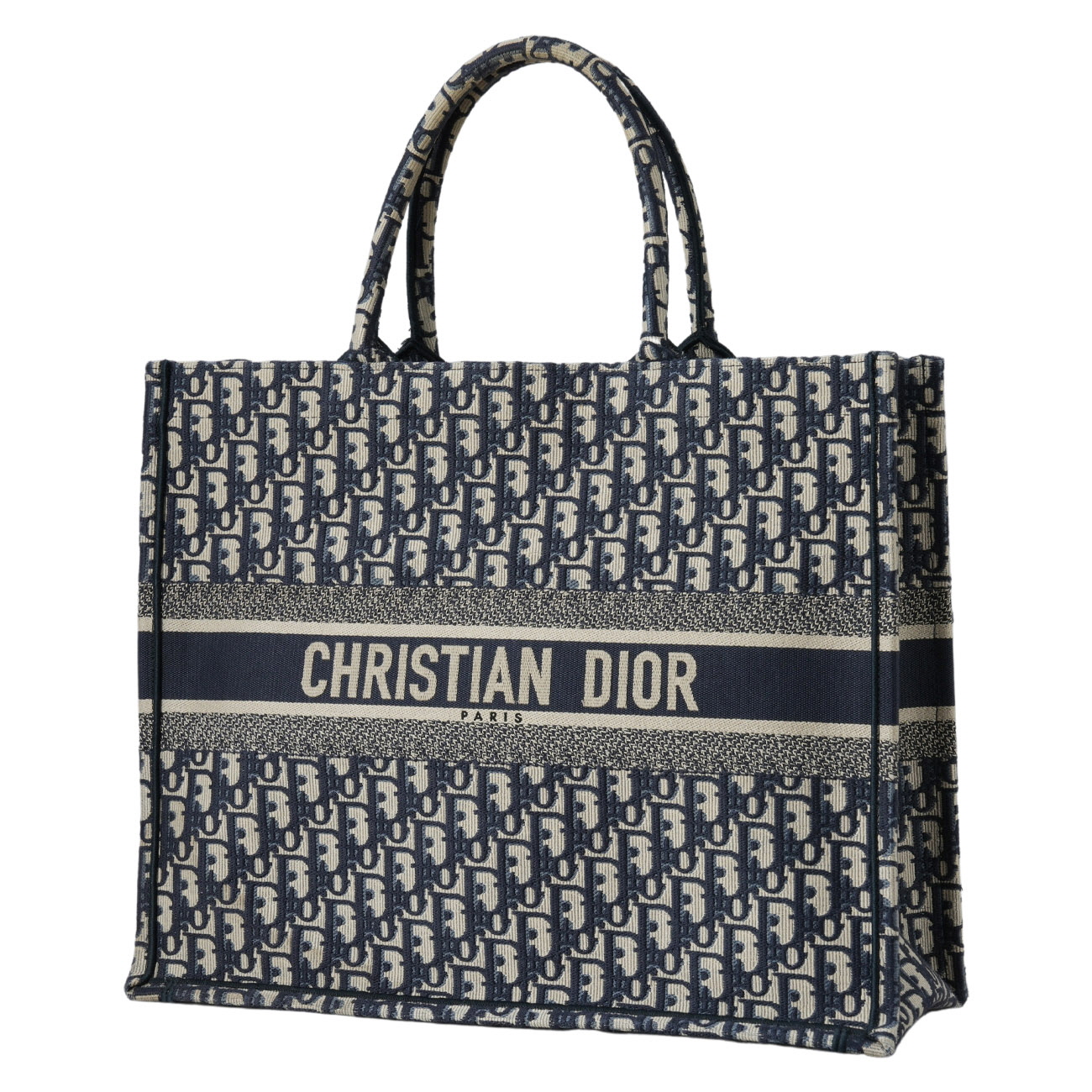 CHRISTIAN DIOR(USED)크리스찬디올 오블리크 북토트 라지백